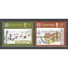 Guernsey - Correo 1985 Yvert 322/3 ** Mnh Música