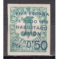 Canarias Correo 1936 Edifil 1 * Mh