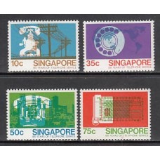 Singapur - Correo Yvert 323/6 ** Mnh  Servicio telefónico
