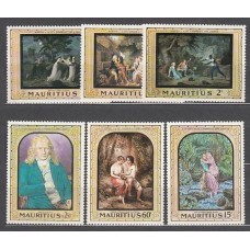 Mauricio - Correo Yvert 323/8 ** Mnh