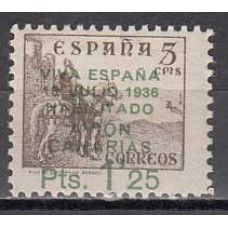 Canarias Correo 1937 Edifil 10 * Mh