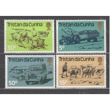 Tristan da Cunha - Correo Yvert 327/30 ** Mnh  Transportes