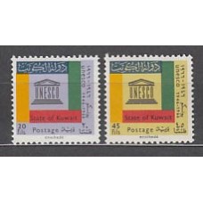 Kuwait - Correo 1966 Yvert 327/8 ** Mnh  UNESCO