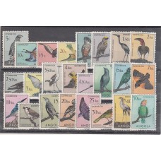 Angola Correo Yvert 328/51 ** Mnh  Fauna aves