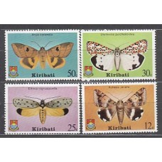 Kiribati - Correo Yvert 33/6 ** Mnh Fauna Mariposas