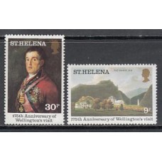 Santa Helena - Correo Yvert 330/1 ** Mnh  Pinturas