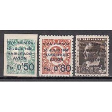 Canarias Variedades 1936 Edifil 1hab/3hab * Mnh