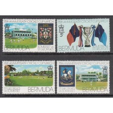 Bermudas - Correo Yvert 331/4 ** Mnh Deportes cricket