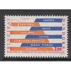 Andorra Francesa Correo 1984 Yvert 333 ** Mnh