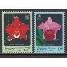 Jersey - Correo 1984 Yvert 334/5 ** Mnh Flores