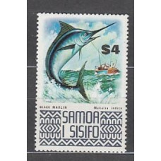 Samoa - Correo Yvert 336 ** Mnh Fauna Peces