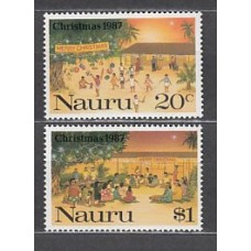 Nauru - Correo Yvert 337/8 ** Mnh Navidad