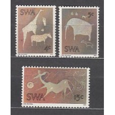 Sud Oeste Africano - Correo Yvert 338/40 ** Mnh  Pinturas rupestres