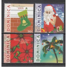 Dominica - Correo 2008 Yvert 3380/3 ** Mnh Navidad