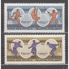 Siria - Correo Yvert 339/40 ** Mnh  Olimpiadas de Munich