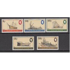 Falkland - Correo Yvert 339/43 ** Mnh Barcos