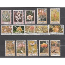 Swaziland - Correo Yvert 340/54 ** Mnh  Flores