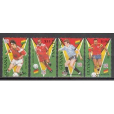Guayana Britanica - Correo Yvert 3405/8 ** Mnh Deportes. Fútbol