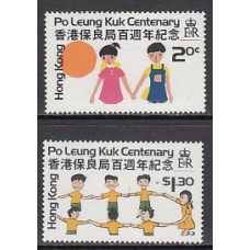 Hong Kong - Correo Yvert 342/3 ** Mnh