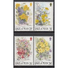 Man - Correo 1987 Yvert 344/7 ** Mnh Flores