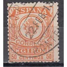 España Giro Postal Edifil 4 usado