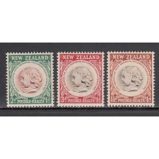 Nueva Zelanda - Correo 1955 Yvert 346/8 * Mh