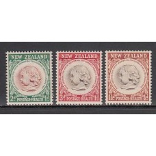 Nueva Zelanda - Correo 1955 Yvert 346/8 * Mh