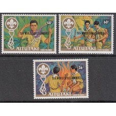 Aitutaki Correo Yvert 348/50 ** Mnh Scouts