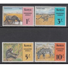 Kenya - Correo Yvert 348/51 ** Mnh  Fauna