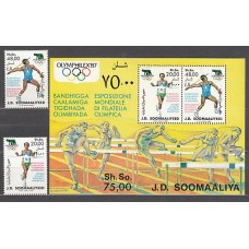 Somalia - Correo Yvert 348/9+Hb 22 ** Mnh  Olimpiadas de Roma