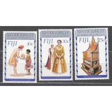 Fidji - Correo Yvert 351/3 ** Mnh