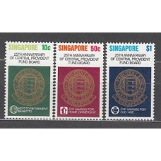 Singapur - Correo Yvert 351/3 ** Mnh