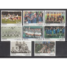 Liberia - Correo 2001 Yvert 3511/8 ** Mnh  Deportes fútbol