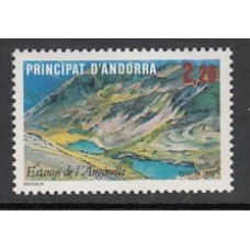 Andorra Francesa Correo 1986 Yvert 351 ** Mnh