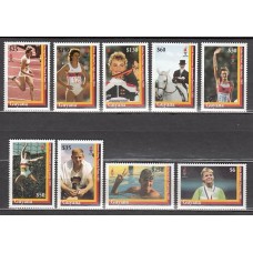 Guayana Britanica - Correo Yvert 3524/32 ** Mnh Deportes. Olimpiadas de Atlanta