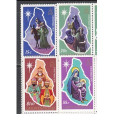 Montserrat - Correo Yvert 356/9 ** Mnh Navidad