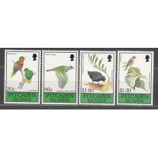 Pitcairn - Correo Yvert 356/9 ** Mnh Fauna Aves