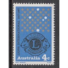 Australia - Correo 1967 Yvert 358 ** Mnh Lions