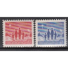 Canada - Correo 1964 Yvert 359/60 ** Mnh Navidad