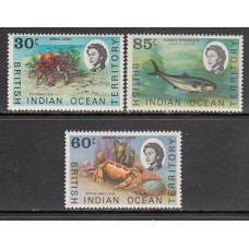 Oceano Indico - Correo Yvert 36/8 ** Mnh   Fauna marina