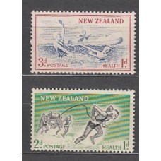Nueva Zelanda - Correo 1957 Yvert 362/3 * Mh Deportes
