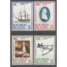 Salomon - Correo Yvert 363/6 ** Mnh Barcos