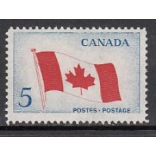 Canada - Correo 1965 Yvert 363 ** Mnh Bandera