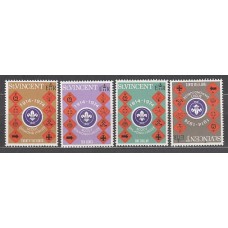 San Vicente - Correo Yvert 364/7 ** Mnh Scoutismo
