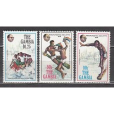 Gambia - Correo 1978 Yvert 366/8 ** Mnh  Deportes