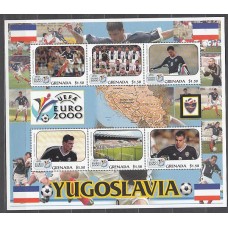 Grenada - Correo 2000 Yvert 3669/74 ** Mnh Deportes fútbol