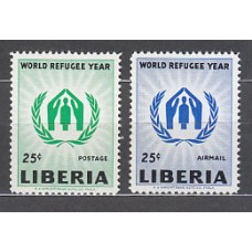 Liberia - Correo 1960 Yvert 366+A 120 ** Mnh