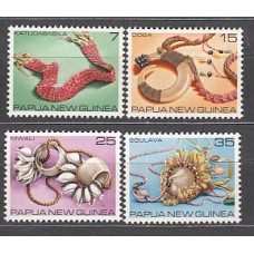 Papua y Nueva Guinea - Correo Yvert 367/70 ** Mnh