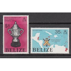 Belize - Correo Yvert 369/70 ** Mnh Deportes criket