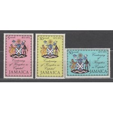 Jamaica - Correo Yvert 371/3 ** Mnh Escudos